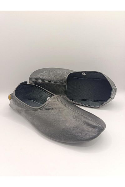 Bukond 100% Leather Hajj Umrah Tawaf Shoes and Home Shoes Anti-Sweat