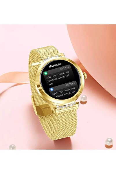 ideal STORE SmartWatch Lady's Diamond idealStore, Μέγεθος οθόνης 1.9", Αδιάβροχο, Bluetooth, Οθόνη