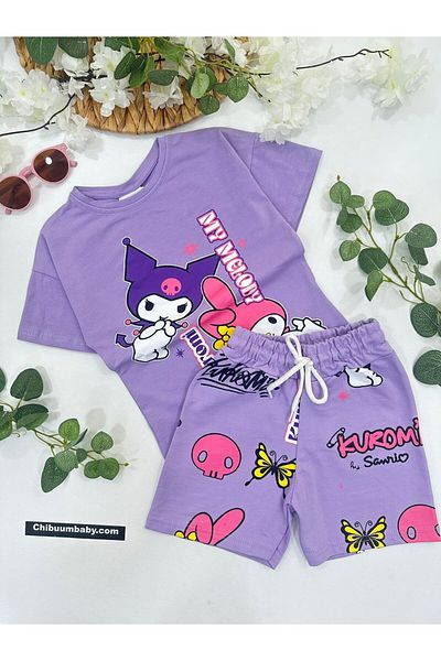chibuumbabykids GIRL'S SHORTS SET