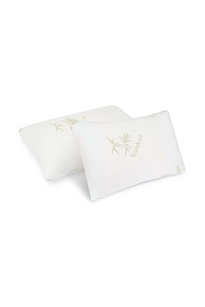 Somnart Set of 2 Bamboo Memory Somnart pillows, removable bamboo cover, 50x70 cm