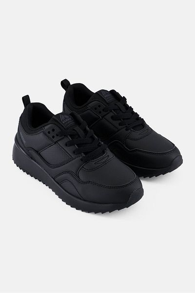 RBX Women Lace Up Outdoor Shoes, Black