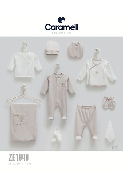 Caramell My Baby Kumsal 100% Cotton 10 Pack Hospital Release New Season Hello Forest Detailed 00001949