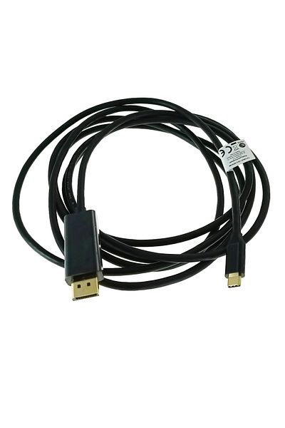 Lanberg Cable USB-C la DisplayPort, 3m, tata-tata, Lanberg 43682, HDR, DPCP 1.0, 4K-60Hz, negru
