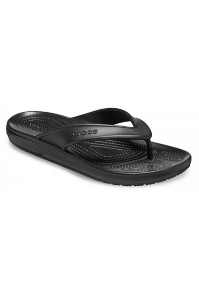Crocs Classic II Flip Clogs Black - Black 46-47 EU - M12 US