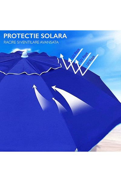 Freezy Air Aquashade Beach Umbrella