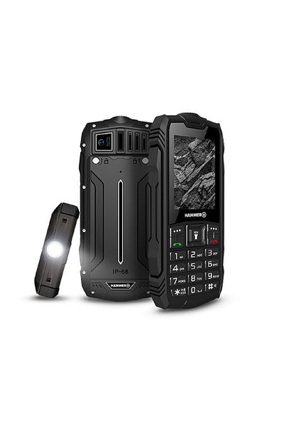 Hammer Telefon Hammer meniu RO structura ramforsata 2.4” 2G rezistent la socuri si apa inregistrare dialog