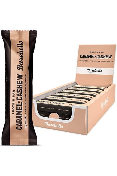 Barebells Caramel Cashew protein bar pack of 12*55g