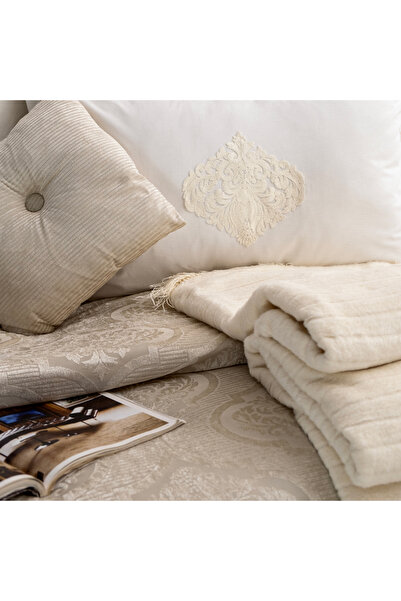 Schafer Home Anna Dowry Set 11 Pieces-Ecru