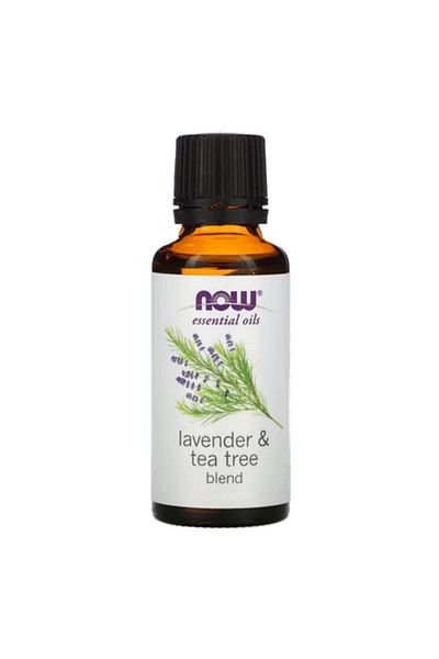 Now Solutions Lavender & Tea Tree Essential Oil Blend – 30 ml (1 fl oz)