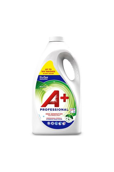 Ariel Detergent lichid, A+ Ariel, pentru rufe albe, 100 spalari, 5l