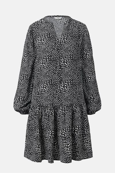 Tchibo Women Printed Dress, Black
