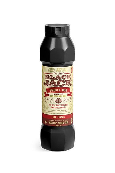 Remia Black Jack Smokey BBQ Barbecue Sauce 800 ml
