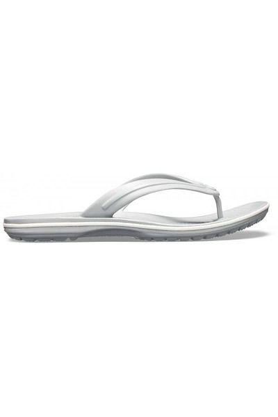 Crocs Crocband Flip flops 38-39 EU - M6/W8 US Grey - Light Grey/White