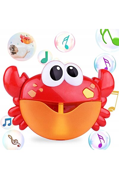 ideal STORE Bubble Krab Blue IdealStore Bath Toy, Sound Effects, Dimensions 24x8x15 cm, Includes suction cup p