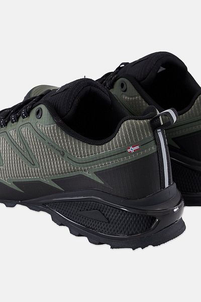 Nordland Men Lace Up Hiking Shoes, Green