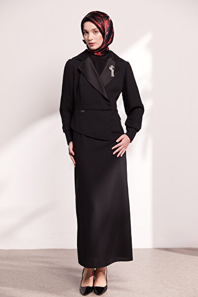 Setrms Broşlu Davet Elbise