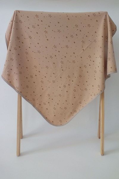 Bebewini Star Patterned 100% Cotton 80X90 cm Single Layer Baby Blanket