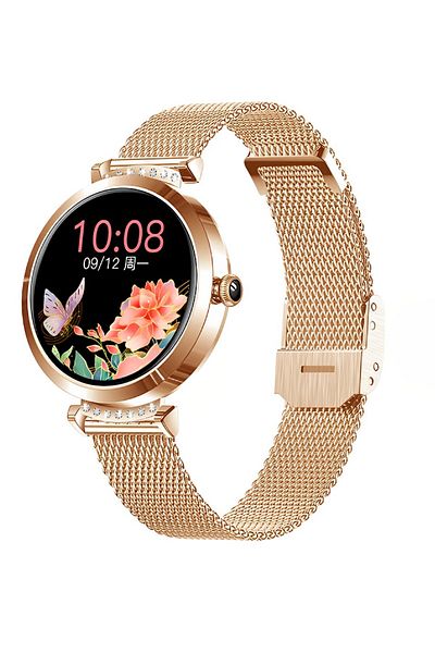 ideal STORE SmartWatch Lady's Diamond idealStore, Screen Size 1.9, Water Resistant, Bluetooth, Monitor