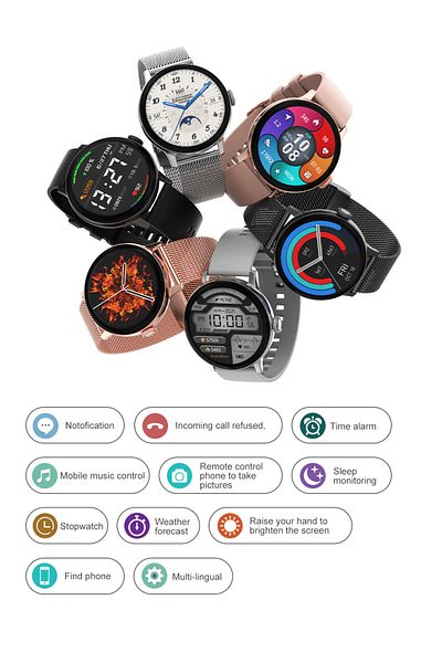ideal STORE Ceas SmartWatch idealSTORE, eXtremePRO Collection, Ecran 1,3 inch 3D High-Definition Full Touch, And