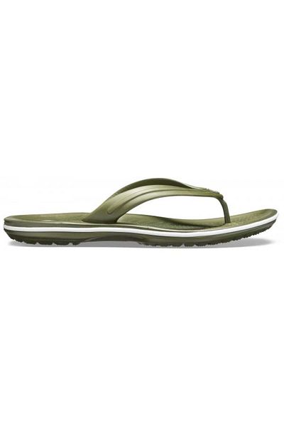 Crocs Crocband Flip flops 48-49 EU - M13 US Green - Army Green/White