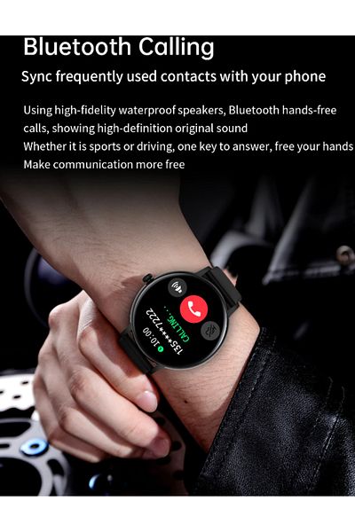ideal STORE XoXo idealSTORE Smartwatch and Fitness Bracelet, Full IPS Touch Screen Bluetooth Calling, Notes