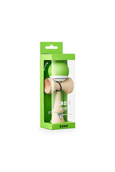KROM Kendama Krom Pop Rubber Lime Green