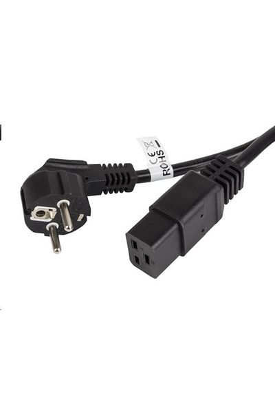Lanberg Server type power cable, Lanberg, length 1.8m, IEC C19 female, maximum amperage 16A