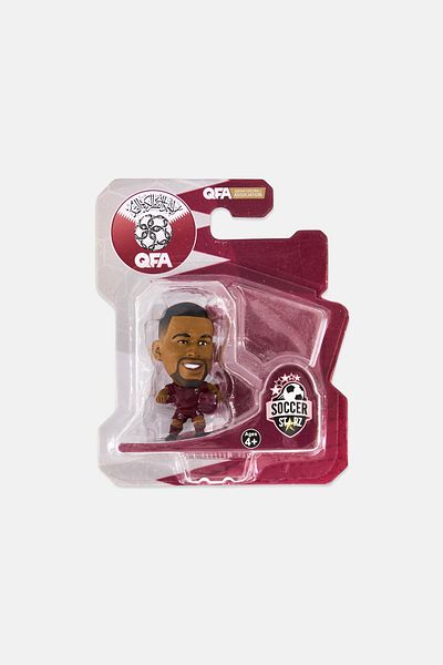 Soccerstarz Qatar Midfielder Abdulaziz Hatem Home Kit Action Figure