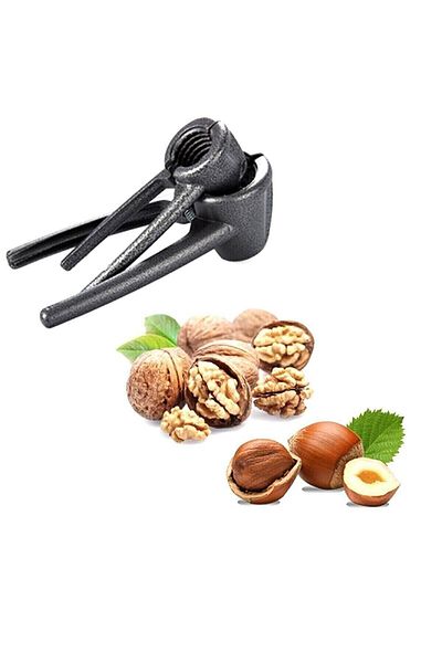 MBB ETİCARET Walnut and Hazelnut Cracker Set Set of 2