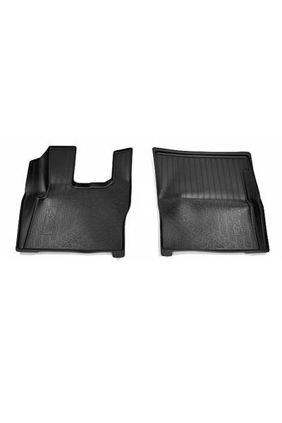 ideal STORE idealSTORE Rubber Mats for DAF XF 105 2005-> Tavia style, with Border, Clips, S