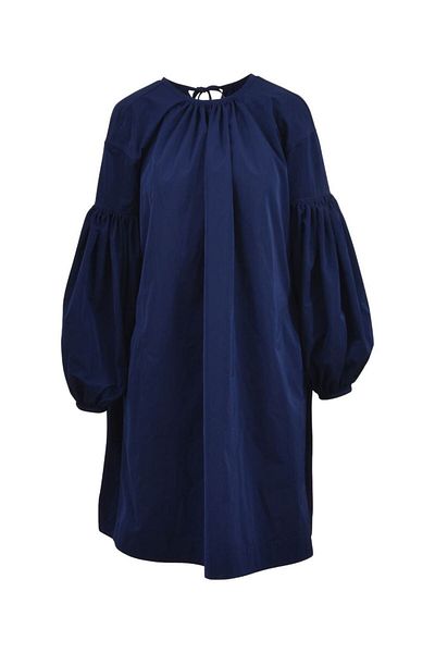 Calvin Klein Lace Detail Bishop Dress