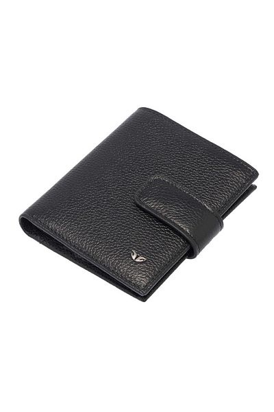 Tergan Black Leather Men's Wallet 1623A6F