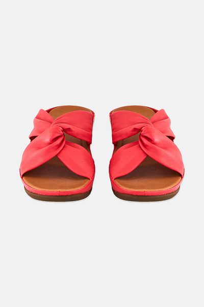 Fitflop Women Twiss Slide Slip On Sandals, Red