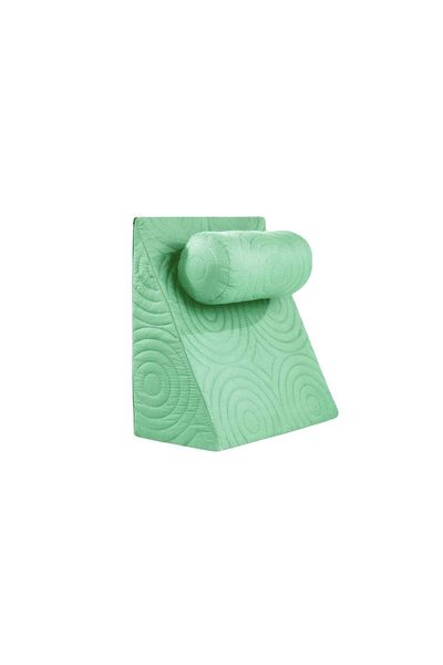 Somnart Relax TV Pillow 60x68x30cm, orthopedic for reading, anti-reflux, with removable cover, Vernil