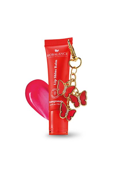 probio balance Lip balm with glossy effect, Pomegranate, BioBalance, 10 ml