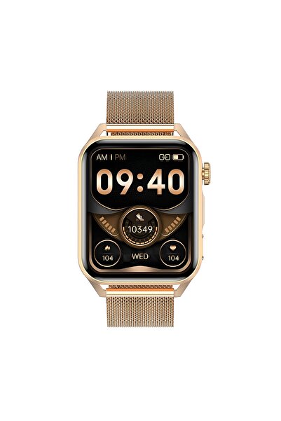 ideal STORE Ceas Smartwatch Oro Collection IdealStore, Ecran Tactil 1.78 inch, Preluare Apeluri si Mesaje Blueto