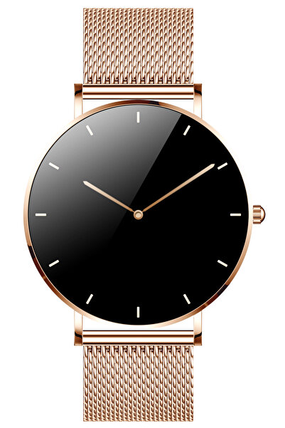 ideal STORE Έξυπνο ρολόι idealSTORE FineTouch2.1, οθόνη Amoled, εξαιρετικά λεπτό, οθόνη υγείας, 22 λειτουργίες άθλησης