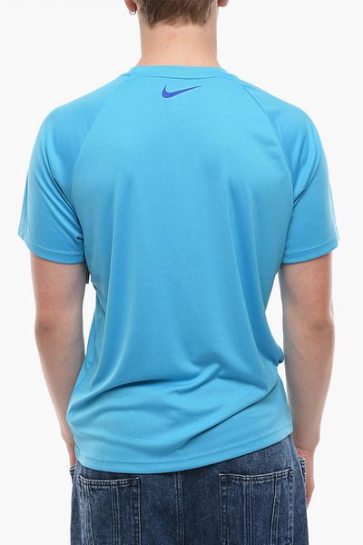 Nike Swim Crew-Neck Hydrogu T-Shirt With Maxi Frontal Logo