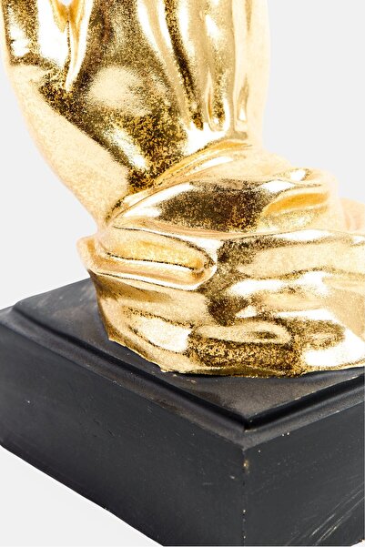 NANETTE LEPORE Polyresin Hand Decor, Gold