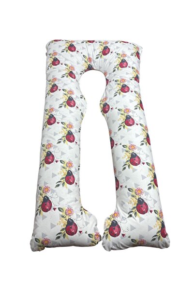 OEM Perna gravide Maria 3 in 1, forma de U, Multifunctionala, Husa detasabila, bumbac 100%, 135x75 cm