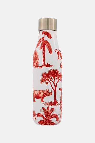 Les Artistes Paris Safari Insulated Bottle 500ml, White