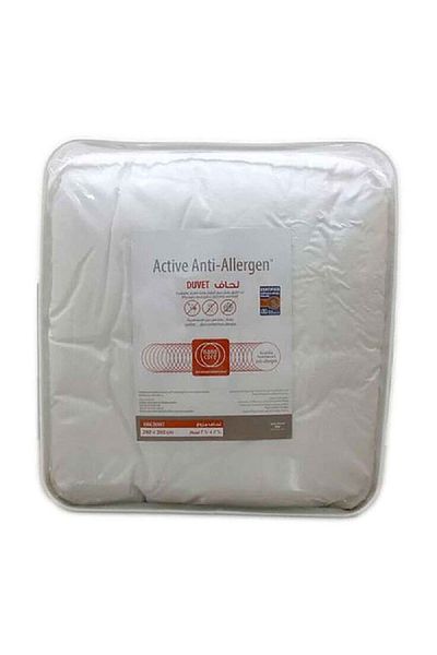rexa Active Anti-Allergen King Duvet Inner White Size 220cm x 40cm