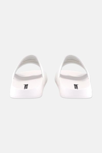 hummel Kids Boy Brand Logo Pool Badge Slides, White