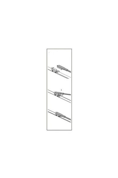 ideal STORE Stergator Parbriz Sofer idealStore, Compatibil Dacia Logan III 2021->, Marime 24 inch, Pentru Automo