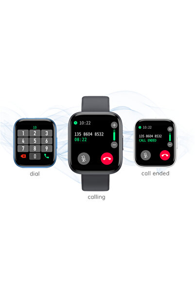 ideal STORE Έξυπνο ρολόι IdealStore Times Collection, οθόνη αφής 1,55 ιντσών, απάντηση κλήσεων Bluetooth, όχι