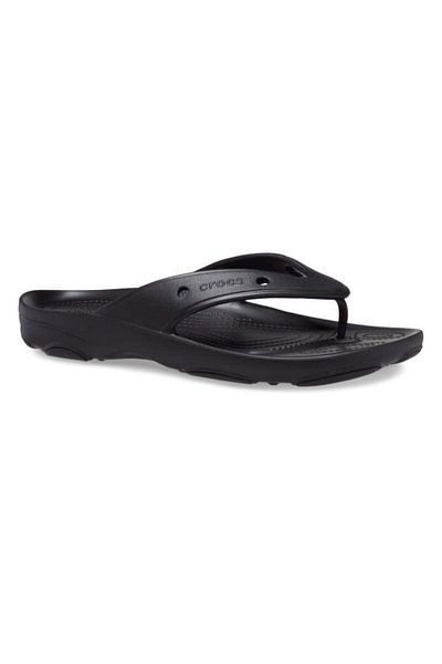 Crocs Classic All-Terrain Flip Clogs Black 41-42 EU - M8/W10 US