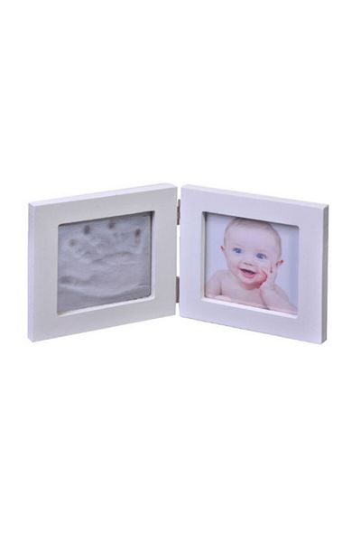 OEM Kit amprenta bebelusului + rama foto, 9.2 x 9.2 cm