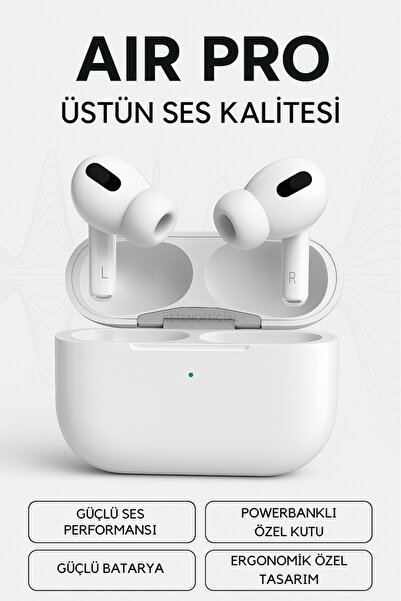 KETENOFFİCİAL Air Pro Kablosuz Bluetooth Kulaklık İos ve Android uyumlu