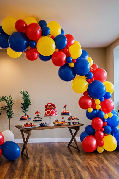 hırdawhat Orta Boy 10 Inç 26 Cm Desensiz Renkli Balon 100'lü Ve Balon Pompası Seti