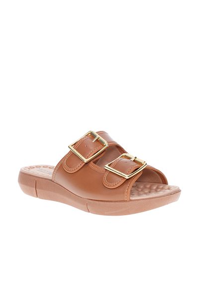 Modare Women's Flat Sandals – Comfortable & Stylish Slip-On for Everyday Wear